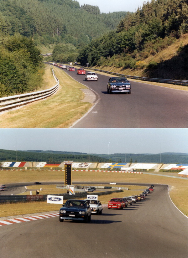 Hinauf Richtung Sdkehre
Up towards the south hairpin bend
Monter en direction du virage sud